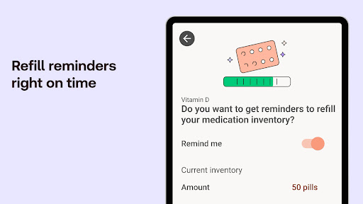 Meds & Pill Reminder MyTherapy screenshot