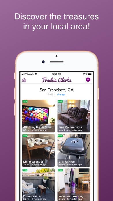 Freebie Alerts: Free Stuff App screenshot