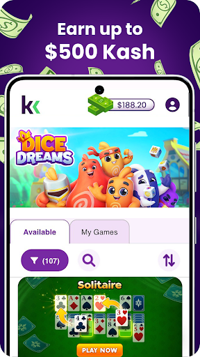 KashKick: Get paid to have fun screenshot