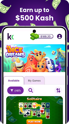 KashKick: Get paid to have fun screenshot