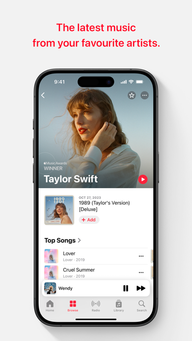 Apple Music screenshot