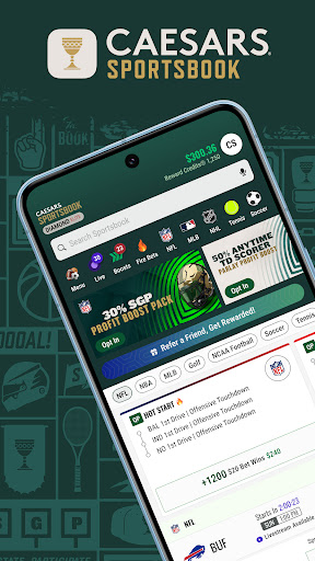 Caesars Sportsbook screenshot