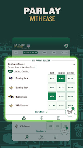 Caesars Sportsbook screenshot