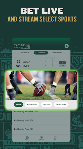 Caesars Sportsbook screenshot