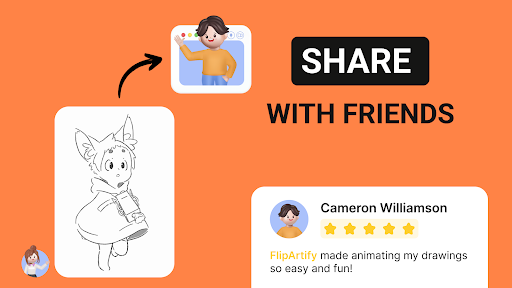 FlipArtify - 2D Draw Animation screenshot