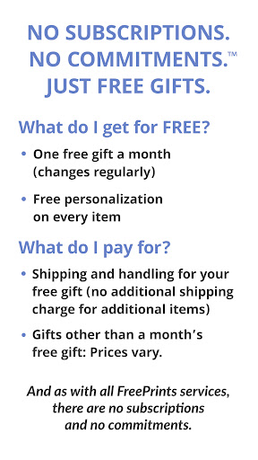 FreePrints Gifts screenshot