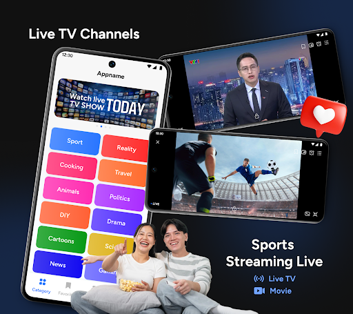 PlayTV: Live Sports TV & Shows screenshot
