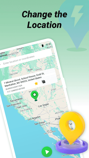 FlashGo: Fake GPS Location screenshot