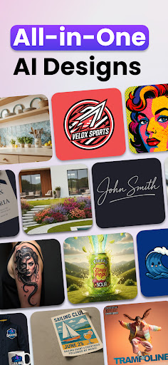 AI Logo Maker, AI Design: Hexa screenshot