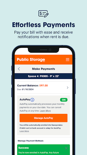 Public Storage screenshot