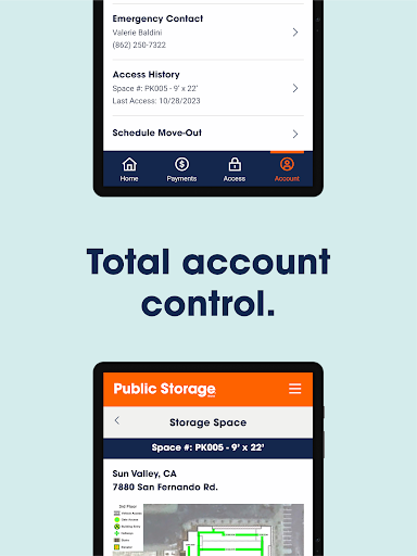 Public Storage screenshot