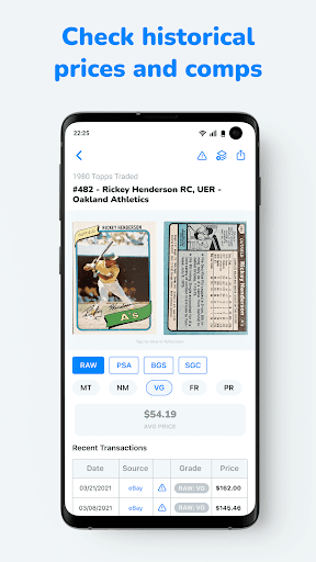 CollX: Sports Card Scanner screenshot
