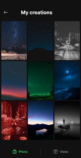 Night Camera Mode: Video Photo screenshot