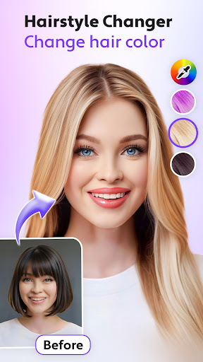 Hair Styler App, AI Hairstyle screenshot
