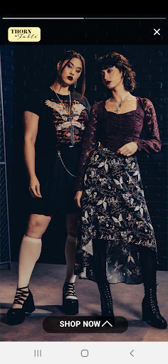 Hot Topic: Pop Culture Fashion screenshot