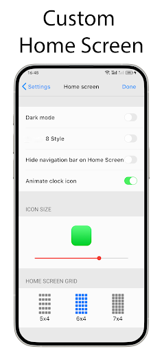 OS Launcher 18 - Phone 16 Max screenshot