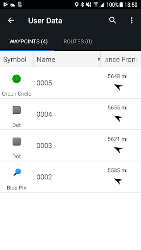 Garmin ActiveCaptain® screenshot