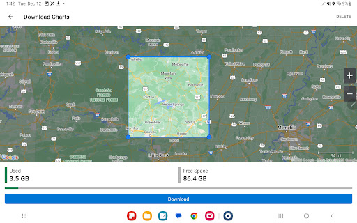 Garmin ActiveCaptain® screenshot