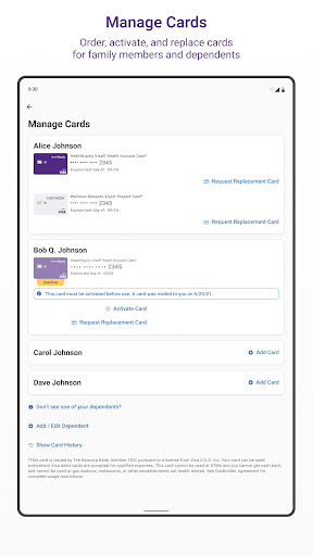 HealthEquity Mobile screenshot