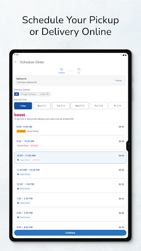 Fred Meyer screenshot