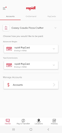 rapid! Pay screenshot