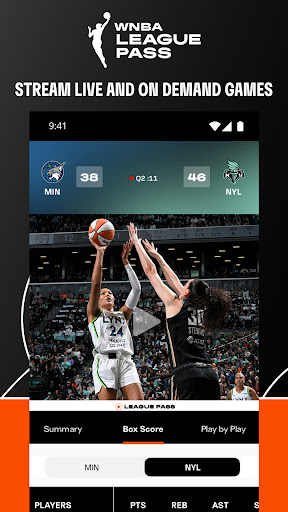 WNBA - Live Games & Scores screenshot