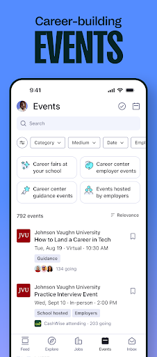 Handshake Jobs & New Careers screenshot
