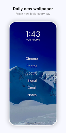 Olauncher. Minimal AF Launcher screenshot
