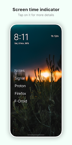 Olauncher. Minimal AF Launcher screenshot