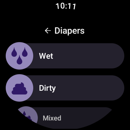 Baby tracker - feeding, sleep screenshot