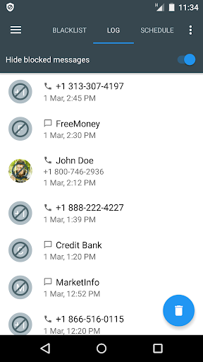 Calls Blacklist PRO - Blocker screenshot