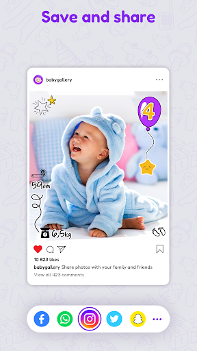 Baby Photo Editor screenshot