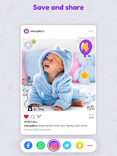 Baby Photo Editor screenshot