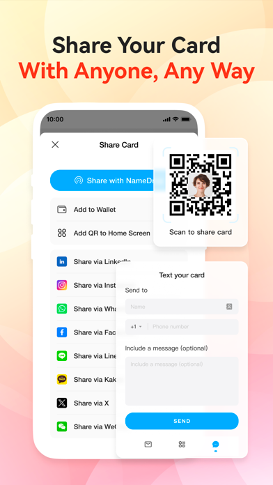 CamCard-AI Scanner, Transcribe screenshot