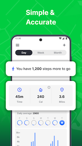 Step Tracker Launcher screenshot