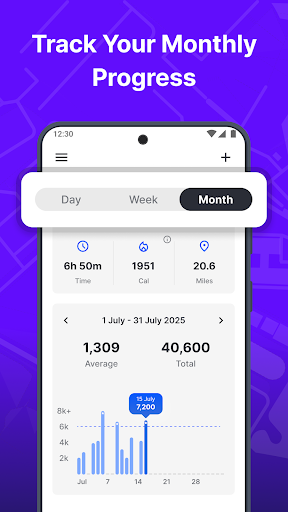 Step Tracker Launcher screenshot