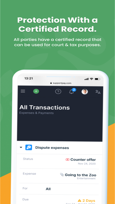 SupportPay: Split Expenses screenshot