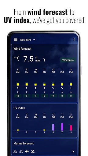 Transparent clock weather Pro screenshot