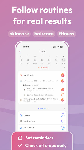 Skincare Routine: FeelinMySkin screenshot