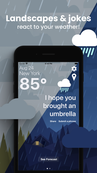 Funny Weather: Rude Forecast screenshot