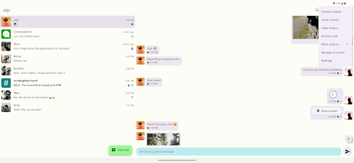 Conversations (Jabber / XMPP) screenshot
