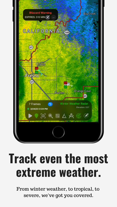 RadarOmega: Doppler Radar App screenshot