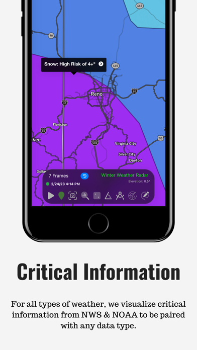 RadarOmega: Doppler Radar App screenshot