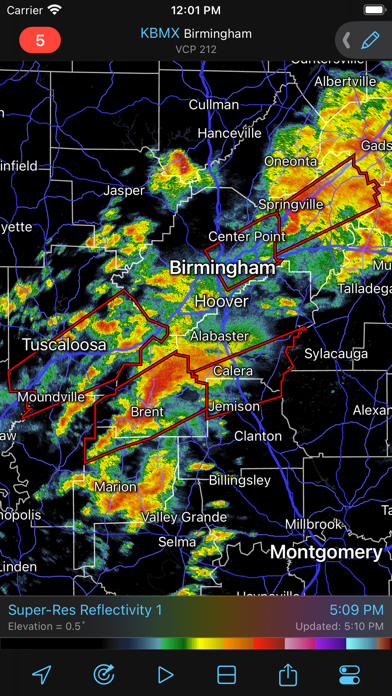 RadarScope screenshot