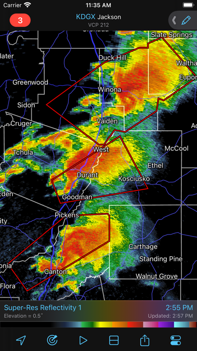 RadarScope screenshot