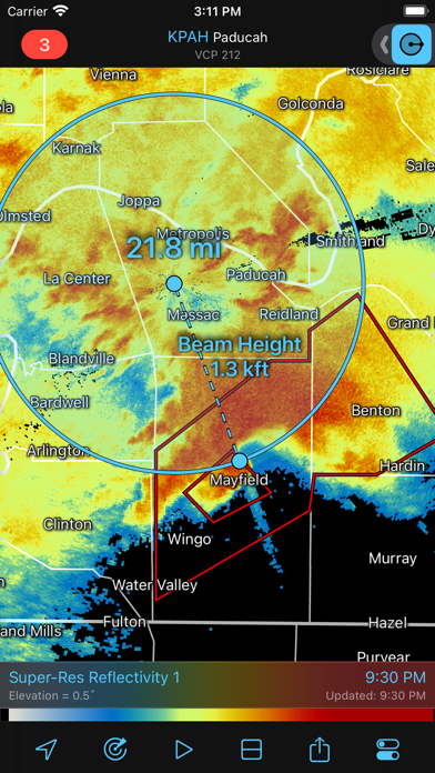 RadarScope screenshot