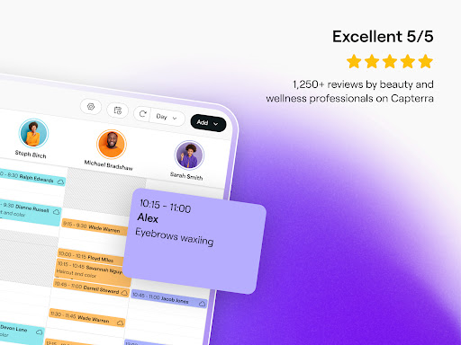 Fresha for business screenshot