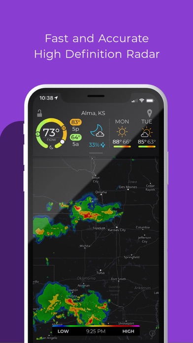 MyRadar Weather Radar Pro screenshot