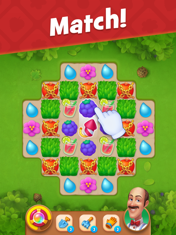 Gardenscapes screenshot