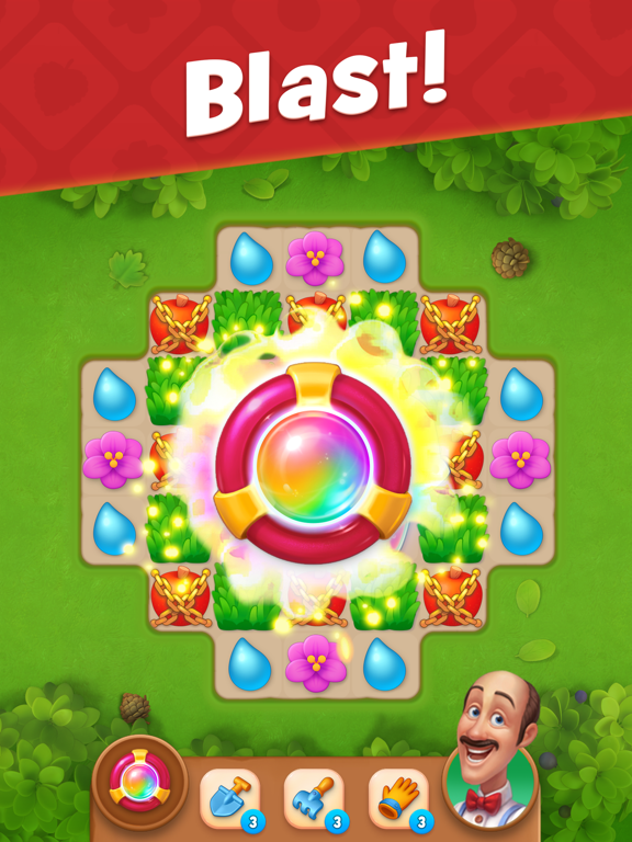 Gardenscapes screenshot